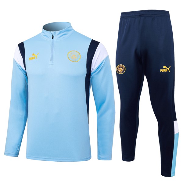 Sudadera De Training Manchester City 2024 Azul 2